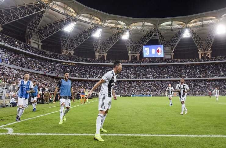 Cristiano Bahagia Mengawali Tahun 2019 dengan Gelar Supercoppa